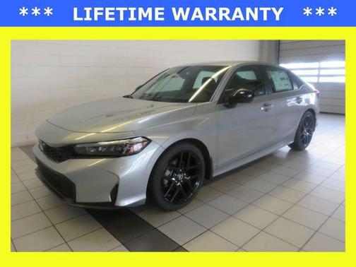 Solar Silver Metallic 2026 Honda Civic Sport