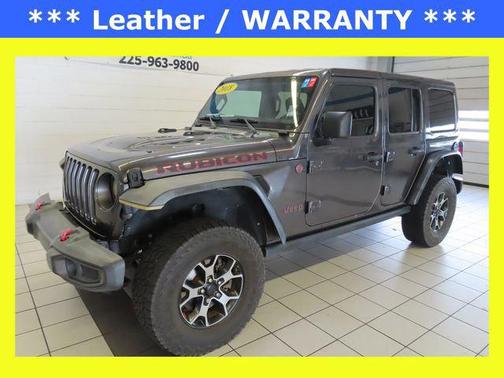 Granite Crystal Metallic Clearcoat 2018 Jeep Wrangler Unlimited Rubicon