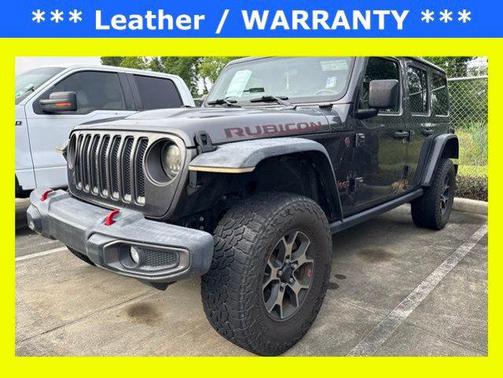 Granite Crystal Metallic Clearcoat 2018 Jeep Wrangler Unlimited Rubicon