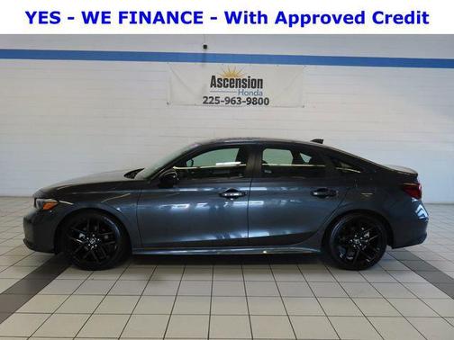 Gray 2025 Honda Civic Sport