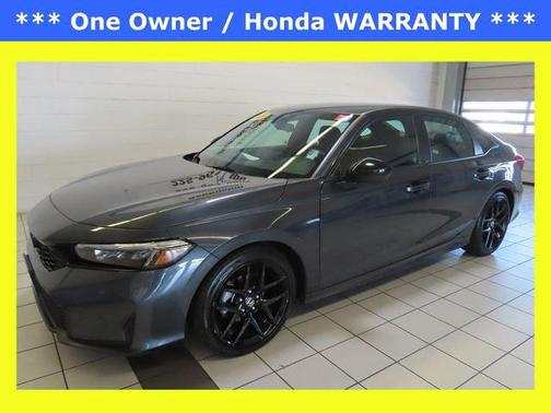 Gray 2025 Honda Civic Sport