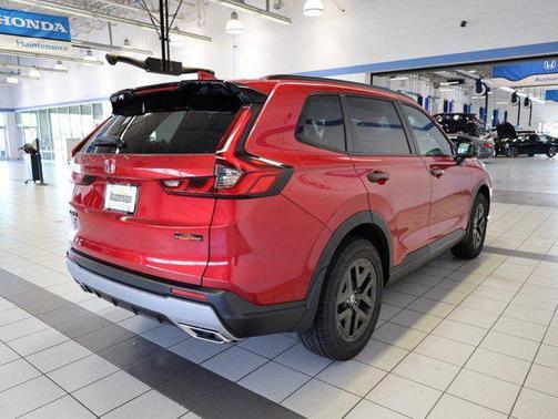 Radiant Red Metallic 2026 Honda CR-V Hybrid TrailSport AWD