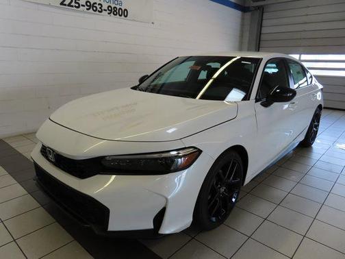 Platinum White Pearl 2026 Honda Civic Sport