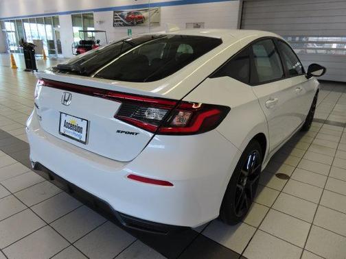 Platinum White Pearl 2026 Honda Civic Sport