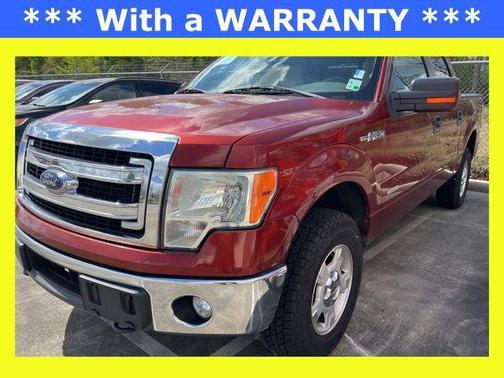Red 2014 Ford F-150 XLT