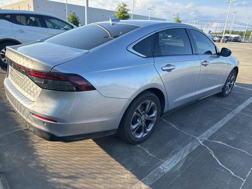 Solar Silver Metallic 2025 Honda Accord Hybrid EX-L