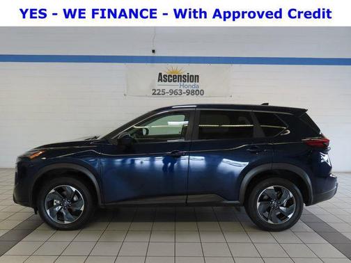 Deep Ocean Blue Pearl 2025 Nissan Rogue SV