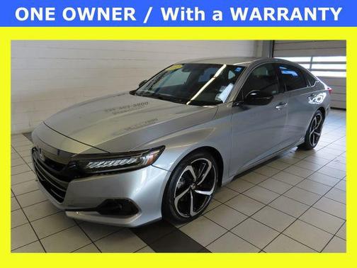 Lunar Silver Metallic 2022 Honda Accord Sport 1.5T