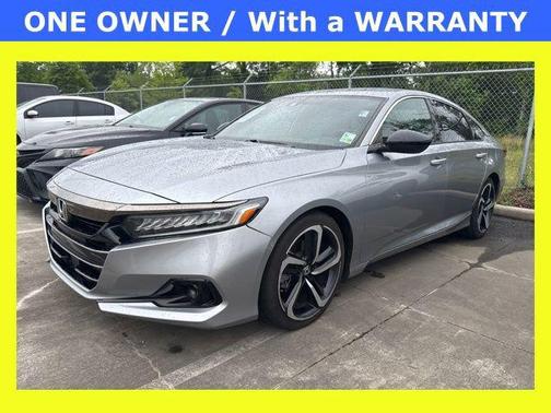 Lunar Silver Metallic 2022 Honda Accord Sport 1.5T