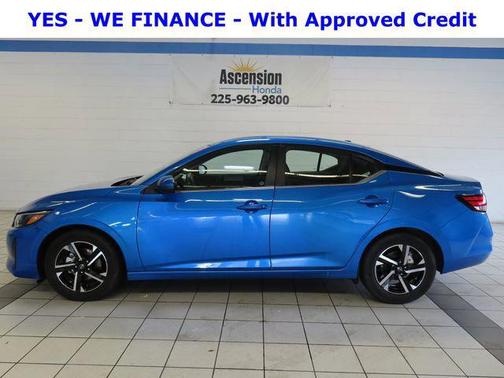 Electric Blue Metallic 2025 Nissan Sentra SV