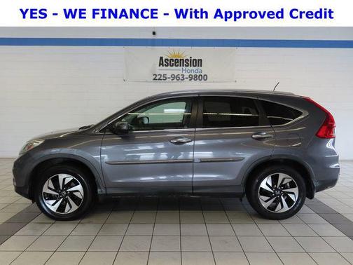 Gray 2016 Honda CR-V Touring