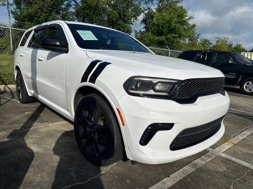 White Knuckle Clearcoat 2021 Dodge Durango SXT Plus