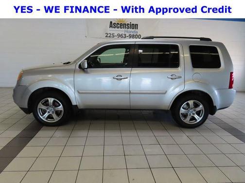 Alabaster Silver Metallic 2013 Honda Pilot EX-L