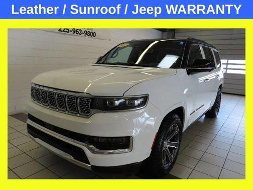 Bright White Clearcoat 2023 Jeep Grand Wagoneer 4x4