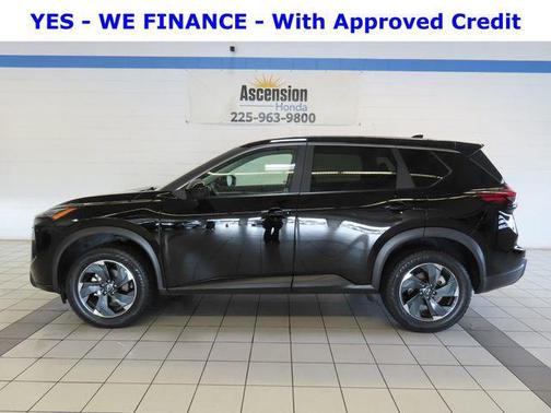 Super Black 2025 Nissan Rogue SV