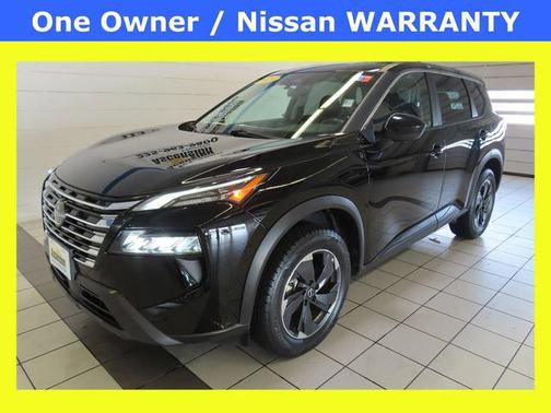 Super Black 2025 Nissan Rogue SV