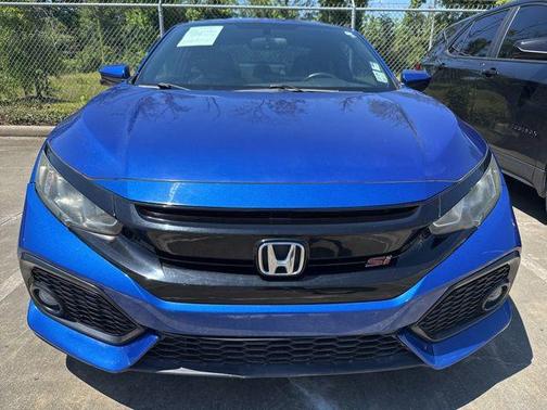 Aegean Blue Metallic 2018 Honda Civic Si