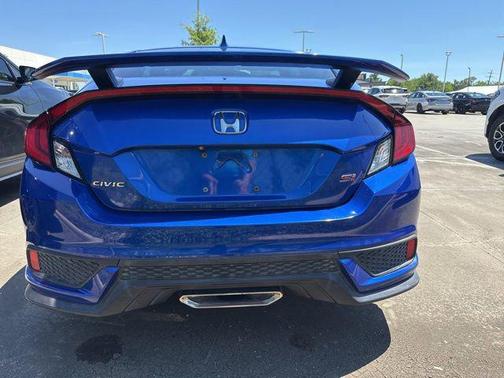 Aegean Blue Metallic 2018 Honda Civic Si