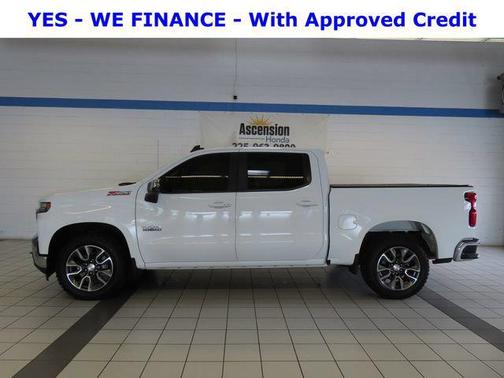 Summit White 2021 Chevrolet Silverado 1500 LT