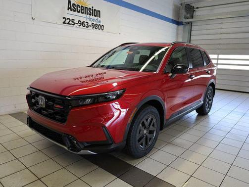 Radiant Red Metallic 2026 Honda CR-V Hybrid TrailSport AWD