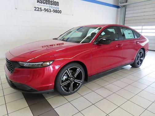 Radiant Red Metallic 2026 Honda Accord Hybrid Sport