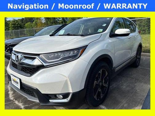 White Diamond Pearl 2018 Honda CR-V Touring