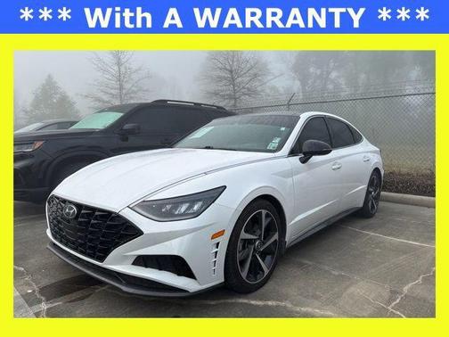 Quartz White 2022 Hyundai SONATA SEL Plus