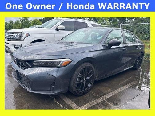 Crystal Black Pearl 2025 Honda Civic Sport