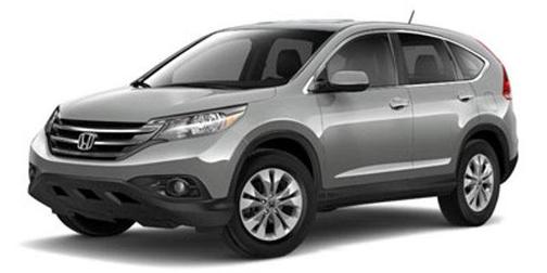 Gray 2012 Honda CR-V EX