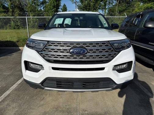 Oxford White 2021 Ford Explorer Limited