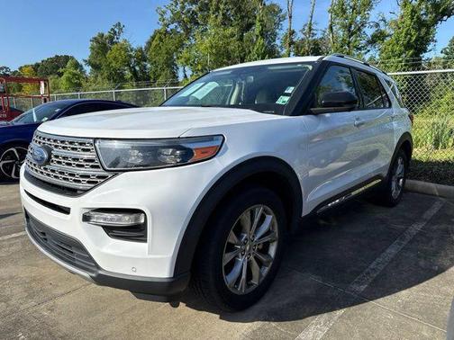 Oxford White 2021 Ford Explorer Limited