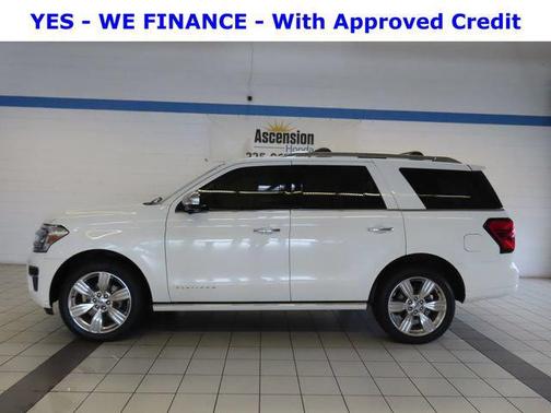 Star White Metallic Tri-Coat 2023 Ford Expedition Platinum