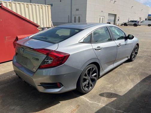 Silver 2021 Honda Civic Sport