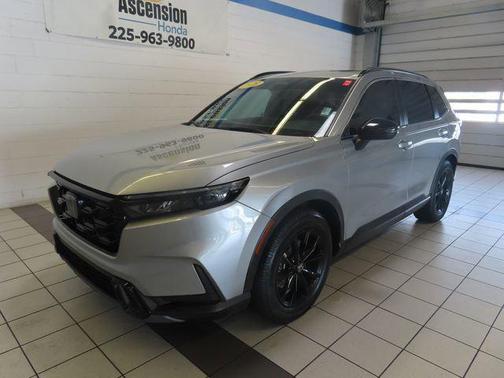 Lunar Silver Metallic 2023 Honda CR-V Hybrid Sport FWD