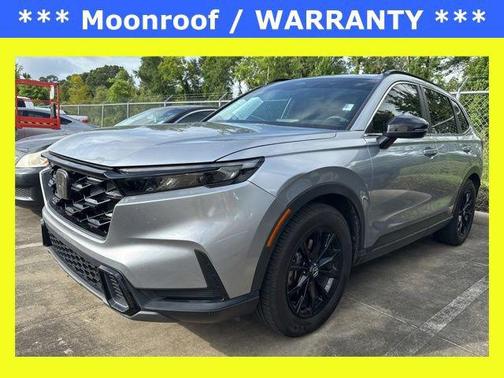 Lunar Silver Metallic 2023 Honda CR-V Hybrid Sport FWD