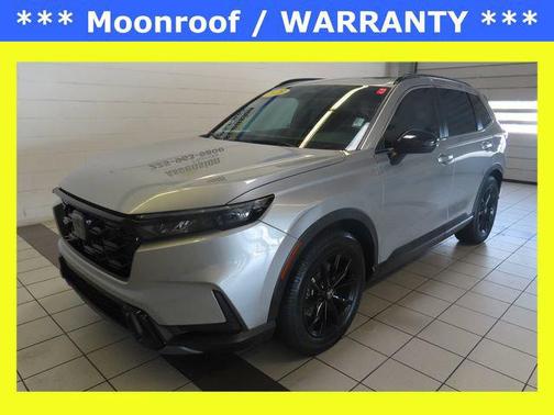 Lunar Silver Metallic 2023 Honda CR-V Hybrid Sport FWD