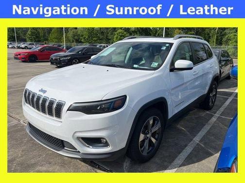 Bright White Clearcoat 2019 Jeep Cherokee Limited