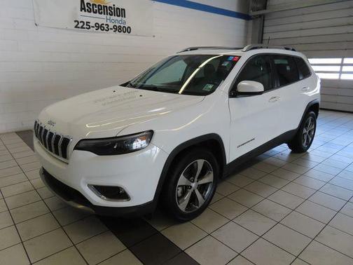 Bright White Clearcoat 2019 Jeep Cherokee Limited