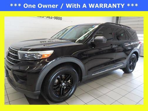 Agate Black Metallic 2021 Ford Explorer XLT