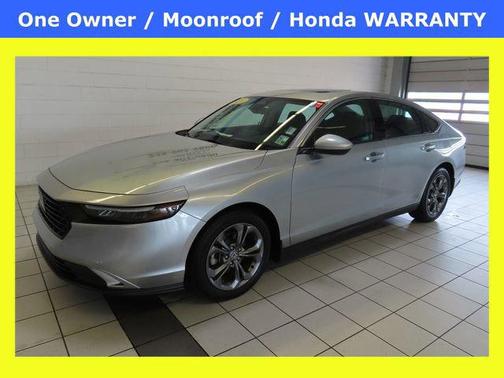 Solar Silver Metallic 2024 Honda Accord EX