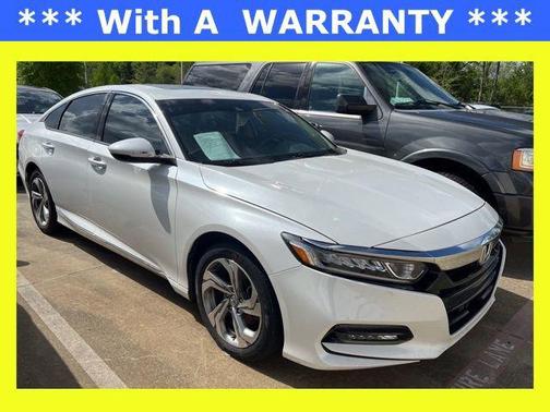 Platinum White Pearl 2018 Honda Accord EX-L