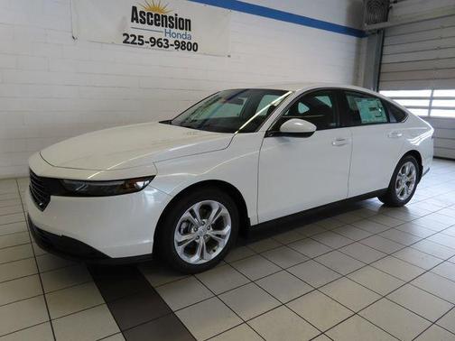 Platinum White Pearl 2026 Honda Accord LX 1.5T