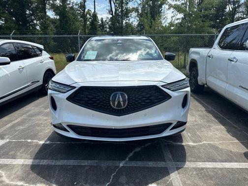 Platinum White Pearl 2022 Acura MDX A-Spec Package