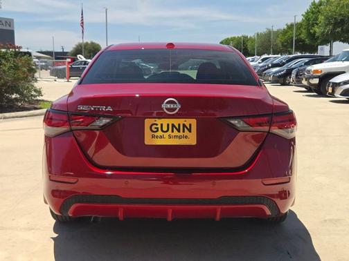 Scarlet Ember 2025 Nissan Sentra SV