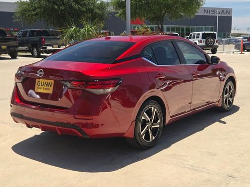 Scarlet Ember 2025 Nissan Sentra SV