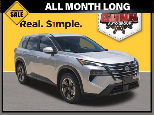 Brilliant Silver Metallic 2025 Nissan Rogue SV