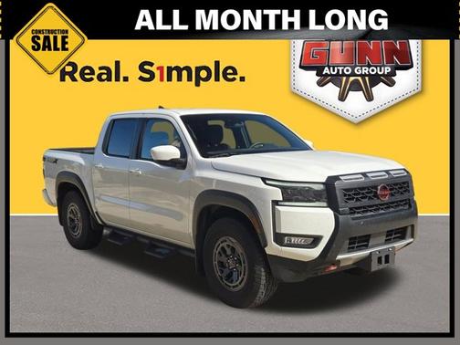 Glacier White 2026 Nissan Frontier PRO-X