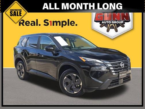 Black 2025 Nissan Rogue SV