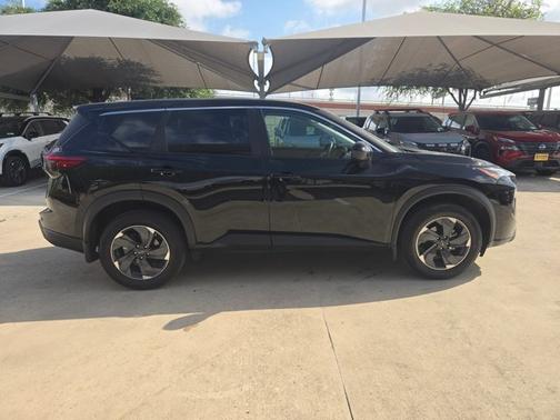 Black 2025 Nissan Rogue SV