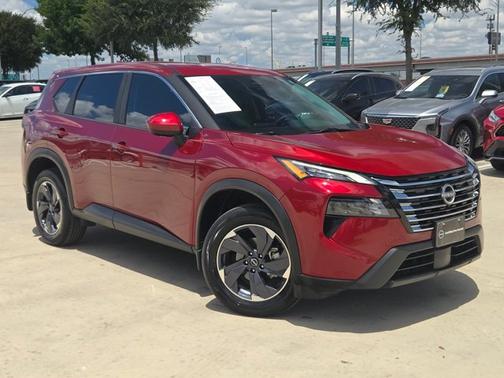 Scarlet Ember 2025 Nissan Rogue SV